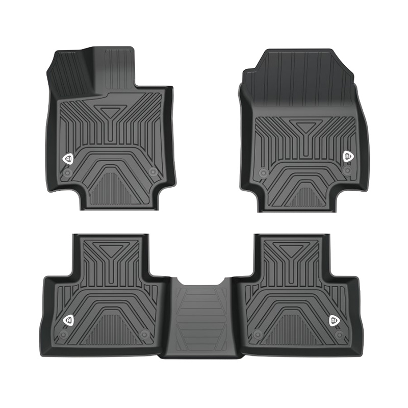 TOYOTA RAV4 2019-2023 (Negru, un set de 3 piese)